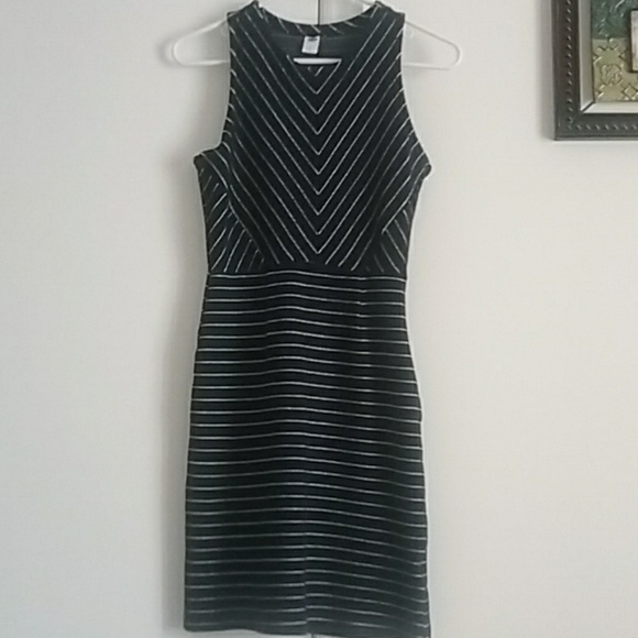 Old Navy blue and white sheath dress - Picture 1 of 2